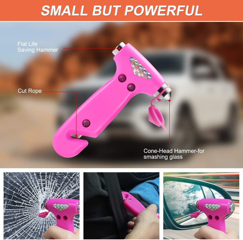THINKWORK Pink Roadside Emergency Kit for Women - Image 5