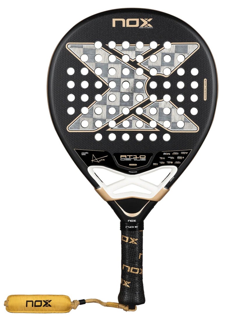 Nox AT10 Luxury Genius 18K Aluminum 2026, designed by Agustín Tapia Padel Racket - Image 2