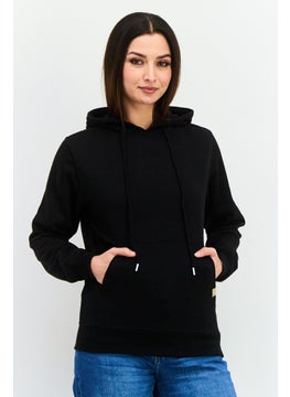 Women Hooded Solid Long Sleeve Sweatshirt, Black - pzsku/Z7D09E0648F561FF4ADCCZ/45/_/1738678716/321ba268-6a6c-4aa0-8cad-808d2b6fda88