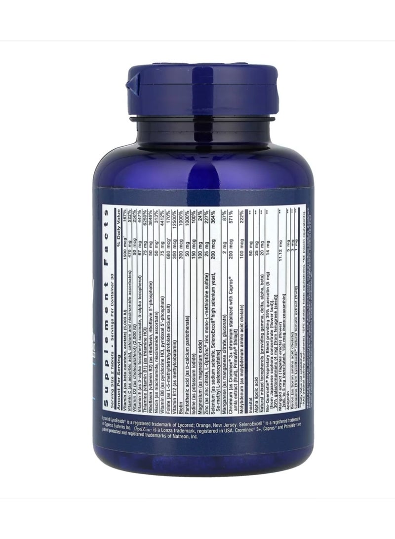 Life Extension Two-Per-Day Multivitamin 60 Tablets - Image 2