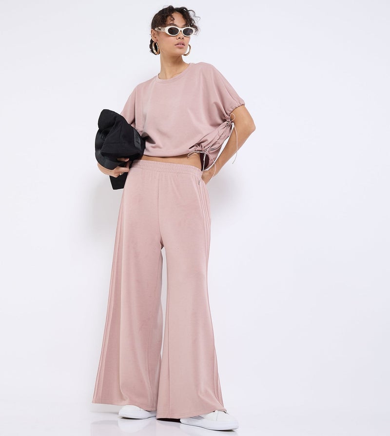 F5 Women's Relaxed Fit Crop Top - Pink - Image 3