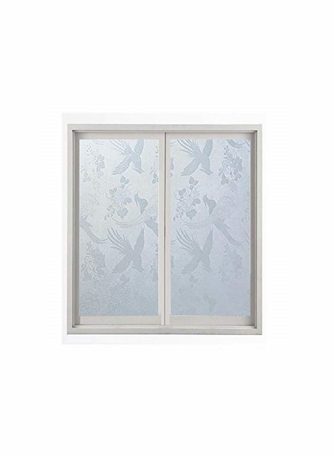 Self Adhesive Window Film, Waterproof PVC Frosted Glass Window Privacy Film - Image 1