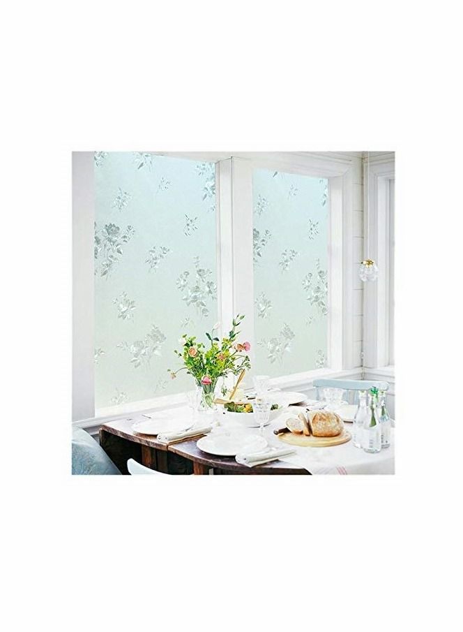Self Adhesive Window Film, Waterproof PVC Frosted Glass Window Privacy Film - Image 2