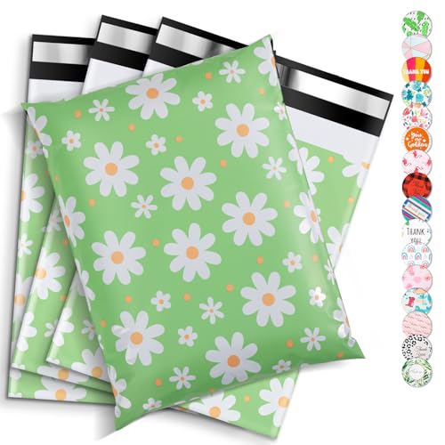 Oududianzi Poly Mailers 10x13, 100PCS Waterproof Shipping Bags, Self-Sealing Mailers Poly Bags, Mailing Envelopes Bulk, Packaging Bags for Online and offline Small Bussiness - Image 1