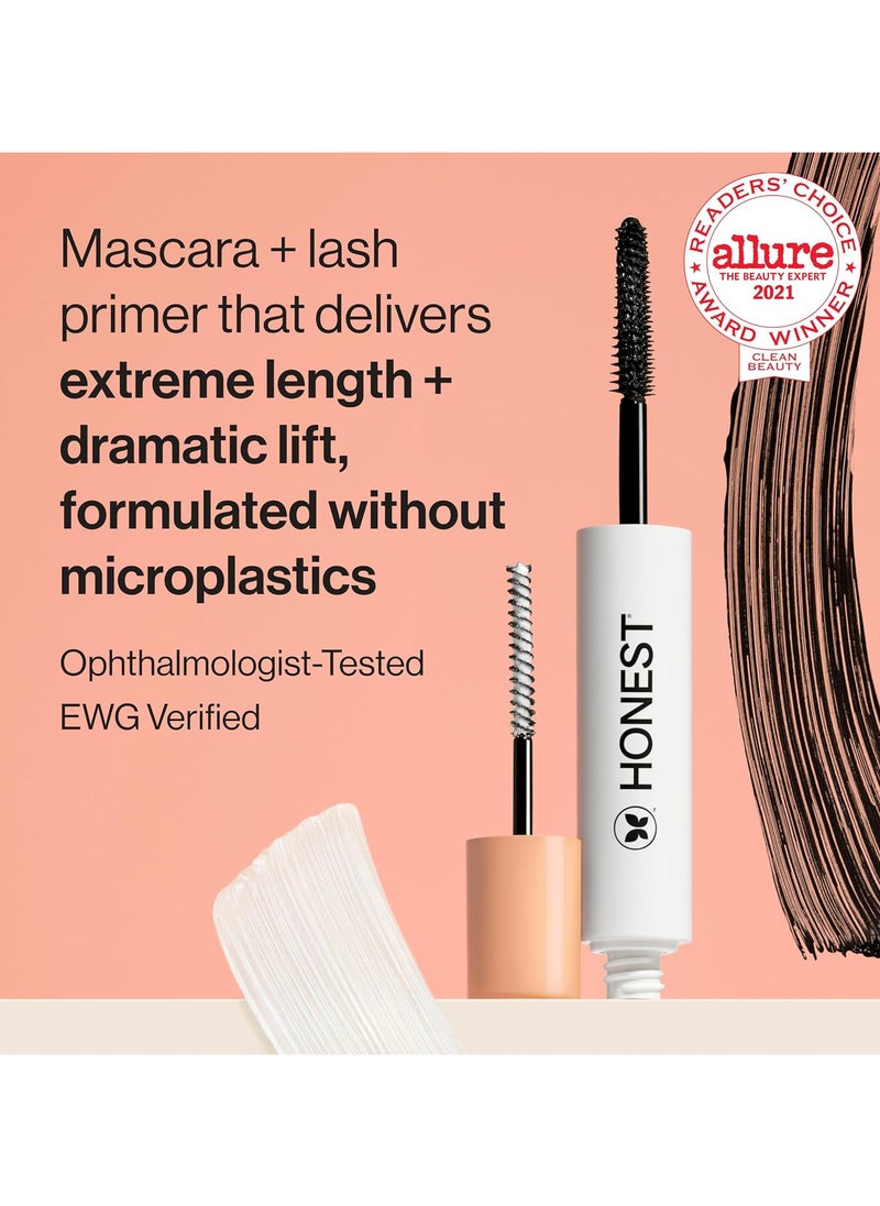 Honest Beauty Honest Beauty Extreme Length Mascara + Lash Primer 0.20 fl. oz.  - Image 3
