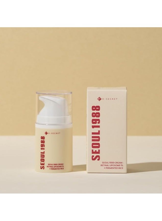 K-SECRET SEOUL 1988 Cream : Retinal Liposome 1% + Fermented Rice 50 ml - Image 1