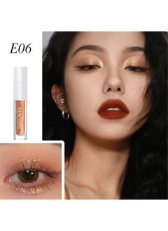 VERONNI Liquid Glitter Eyeshadow 6 Colors Metallic Glitter Shimmer Eye Shadow Makeup Kit Pigmented Quick Drying Waterproof Long Lasting Sparkling Eye Glitter Make Up  - Image 3