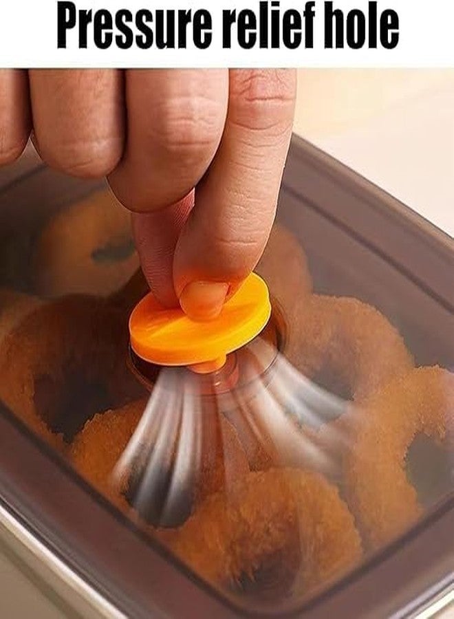 VIHANCO Food Storage Container with Silicone Lid, Rectangle, Reusable Stainless Steel Storage Box, Food/Snack Container Used to Home, Travel, Camping, Picnic (1000ml + 1500ml) - Image 4