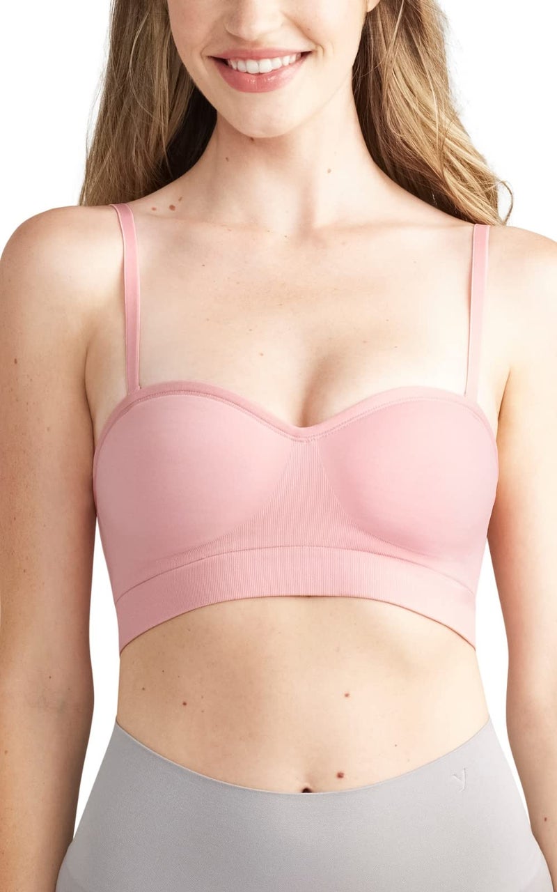 Yummie Women's Peyton Contour Strapless Convertible Bra, Blush, Medium - Image 1