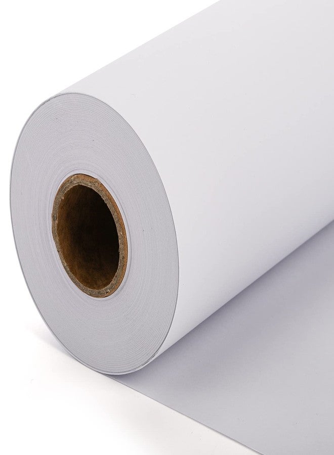 SOUJOY 6 Pack Easel Paper Roll, 12Inch x 82Feet Kids Drawing Paper Roll, White Recyclable Arts and Crafts Bond Paper for Paints, Wall-Mount Note Station - Image 3