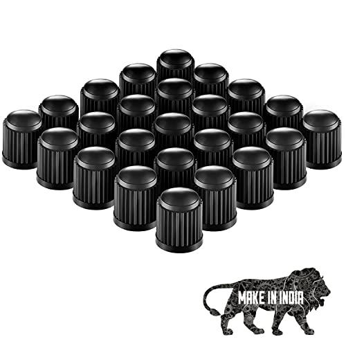 AUTOFRILL 100 Pcs Car Wheel Universal Tire Stem Covers for Cars, SUVs, Bike and Bicycle, Trucks, Motorcycles Heavy-Duty Valve Cap Stem Air Valve Caps (Pack of 100, Green) - Image 1