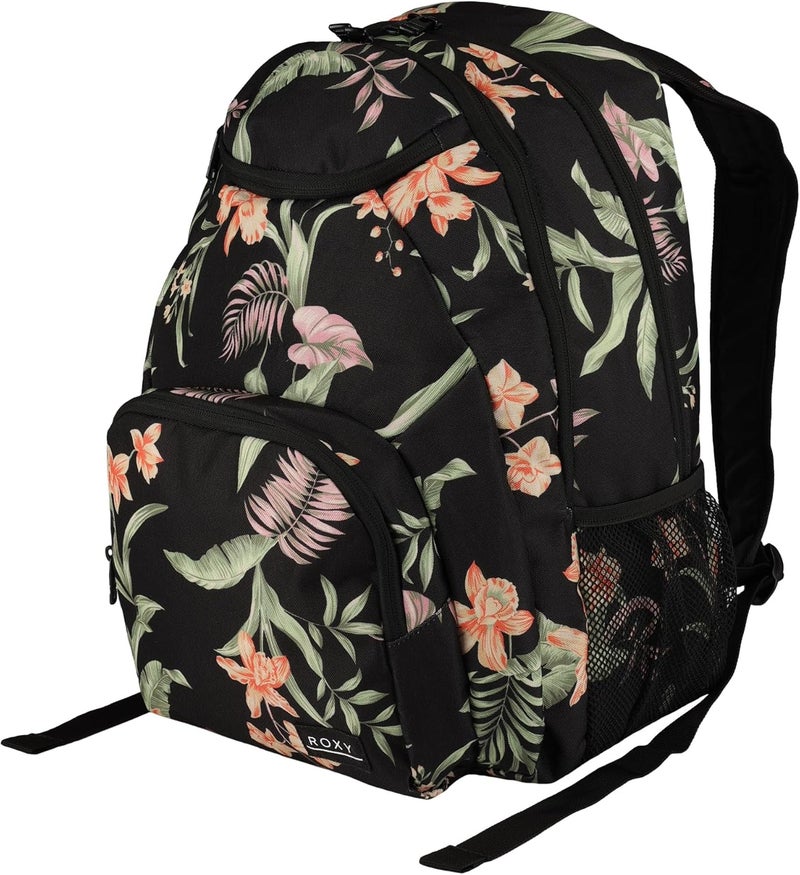 Roxy Womens Shadow Swell 24 L Medium Backpack Anthracite Island Escape One Size - Image 1