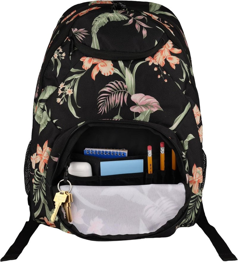 Roxy Womens Shadow Swell 24 L Medium Backpack Anthracite Island Escape One Size - Image 4