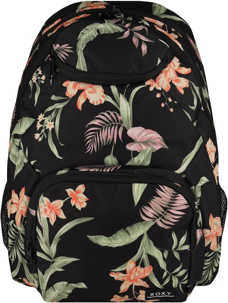 Roxy Womens Shadow Swell 24 L Medium Backpack Anthracite Island Escape One Size - Image 3