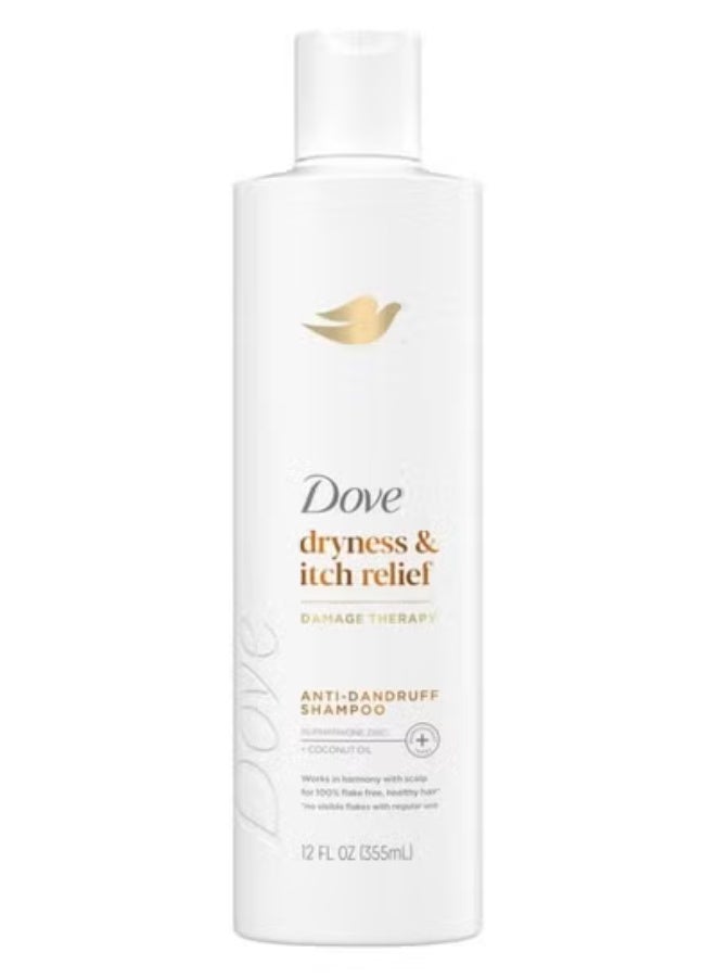 Dove Dermacare Anti Dandruff Shampoo Dryness & Itch Relief 355ml