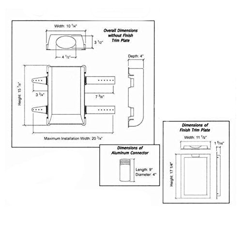 Deflecto Dvbox 17.38x11.5x4.5 Dryer Venting Box - Image 2