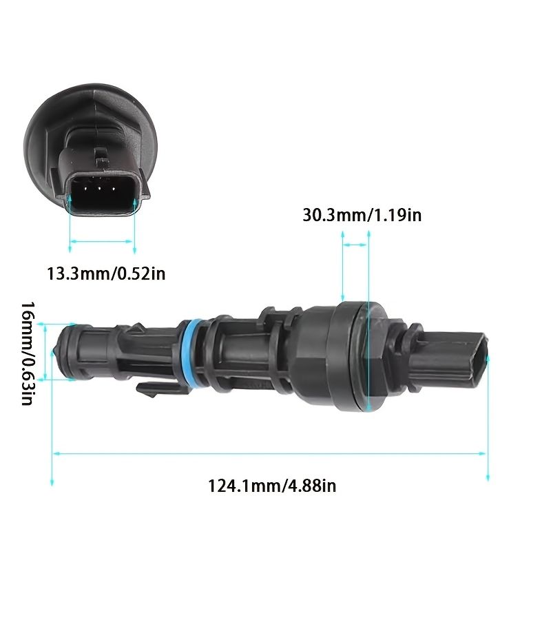 Black Speed Sensor for Renault Clio Kangoo Logan Sandero Scenic Dacia - Image 2