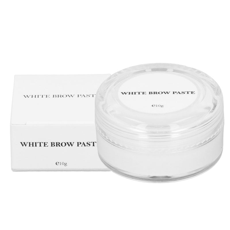 Mapping Brow Paste White 10g Washable Eyebrow Mapping Paste for Permanent Makeup Eyebrows - Image 1