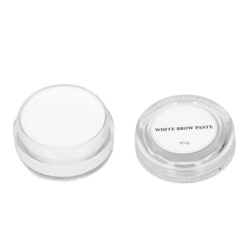 Mapping Brow Paste White 10g Washable Eyebrow Mapping Paste for Permanent Makeup Eyebrows - Image 4