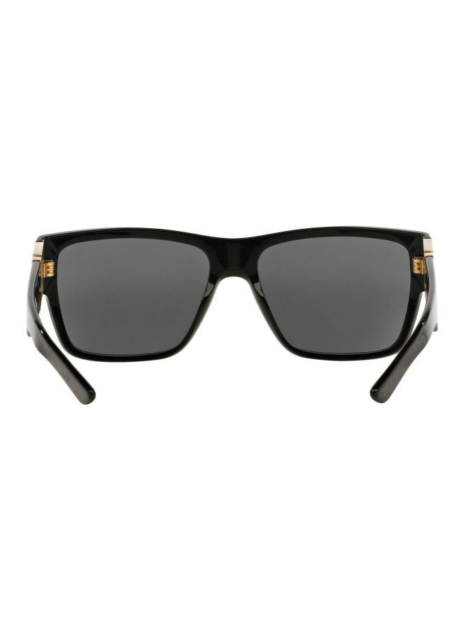 VERSACE Men UV Protected Wayfarer Sunglasses - Image 4