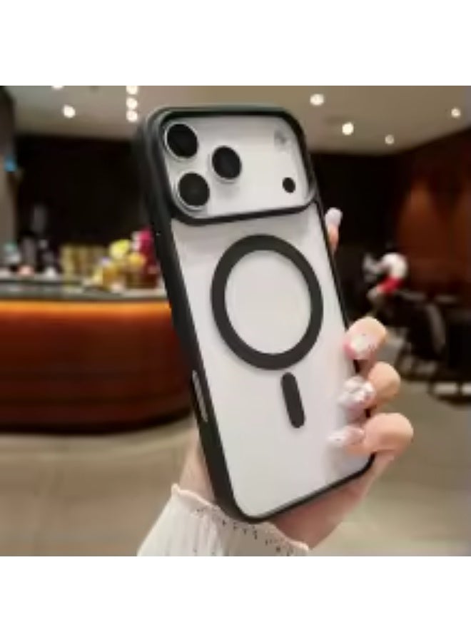 Magnetic Protective Case for iPhone 17 Pro for MagSafe [Matte Translucent Design with Color Contrasts] [Strong Magnet] 3m Drop Test Anti-Shock Protective Case for iPhone 17 Pro. - Image 3