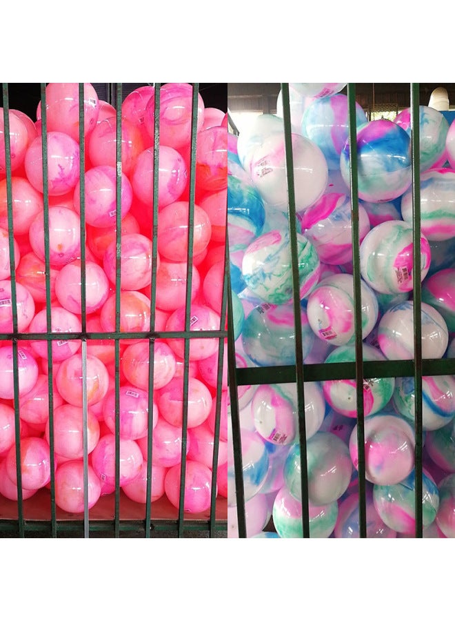 15-inch 18-inch Cloud-shaped Inflatable Toy Balls For Children Night Market Stall Goods Colorful Cloud Balls-Color:Rainbow (South Tree)-Diameter:9 Inch 21cm  - Image 3