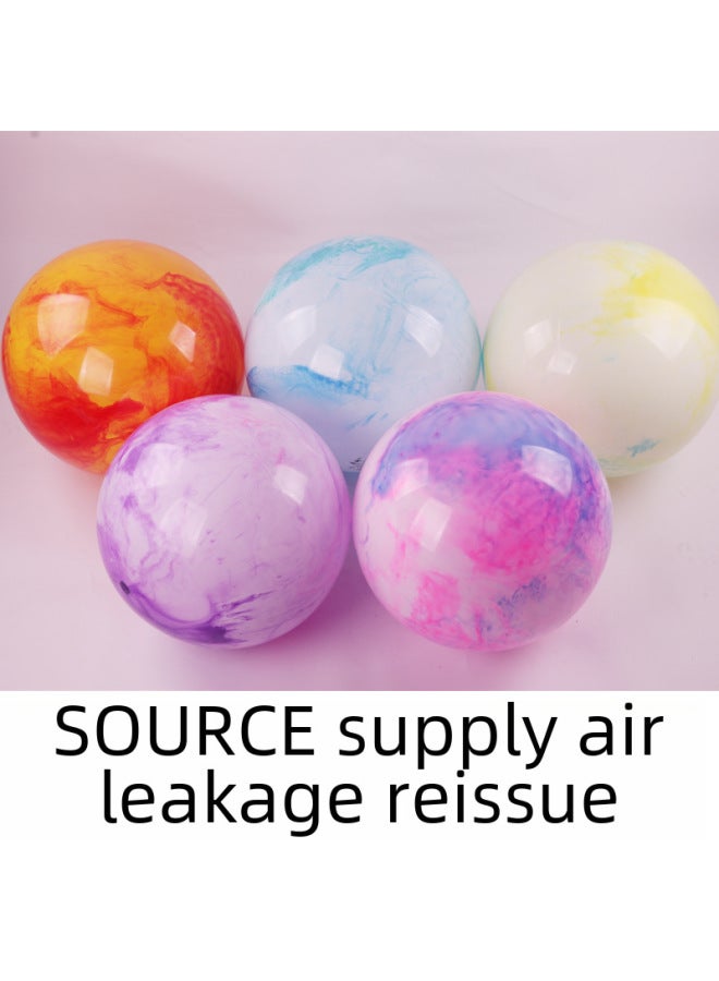 15-inch 18-inch Cloud-shaped Inflatable Toy Balls For Children Night Market Stall Goods Colorful Cloud Balls-Color:Rainbow (South Tree)-Diameter:9 Inch 21cm  - Image 2