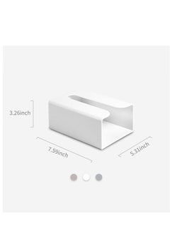 Paper Towel Dispenser Wall Mounted No-drilling Paper Towel Holder Dispenser Bathroom Toilet Tissue Dispenser Garbage Bags Dispenser Home Kitchen Paper Extraction Dispenser