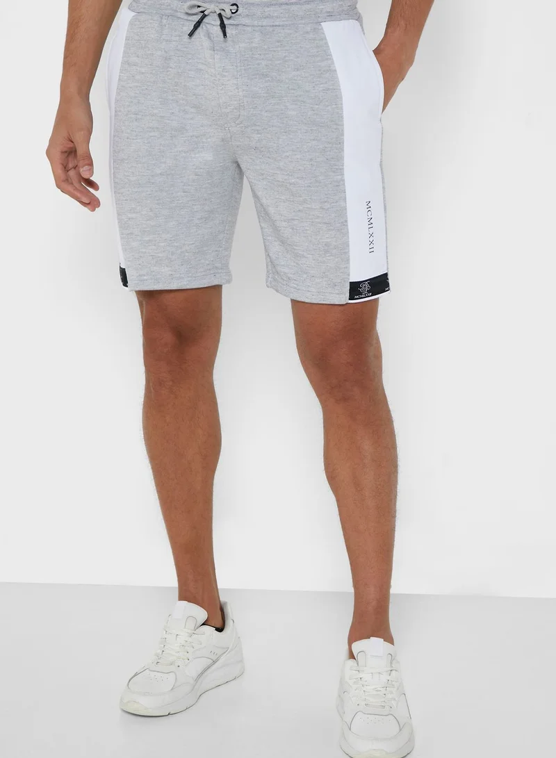 BRAVE SOUL Contrast Side Panel Shorts