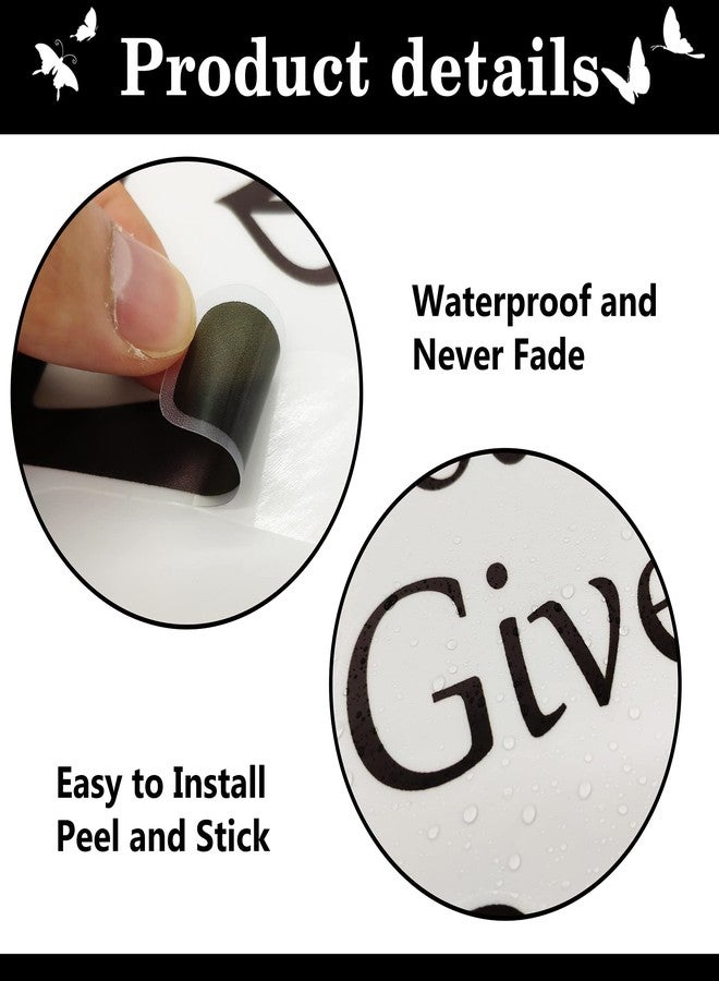 Sinekong Large Inspirational Quote Wall Decals, Removable Positive Saying Lettering Stickers, Motivational Word Decal Peel and Stick for Classroom Home Living Room Bedroom Office DIY Art Decor - Image 3