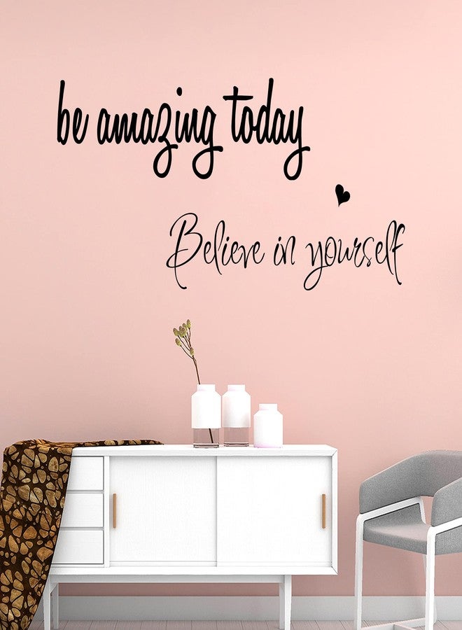 Sinekong Large Inspirational Quote Wall Decals, Removable Positive Saying Lettering Stickers, Motivational Word Decal Peel and Stick for Classroom Home Living Room Bedroom Office DIY Art Decor - Image 5