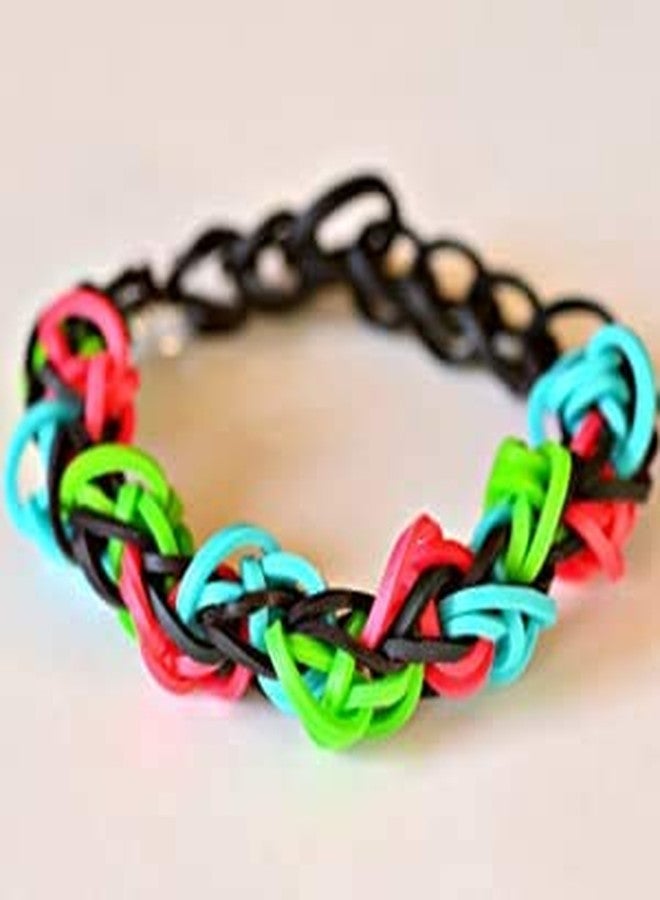 ArtBee® DIY Loom Band Kit with Colorful Rubber Bands for Making Bracelets (360+ Bands, Butterfly Case) - Image 3