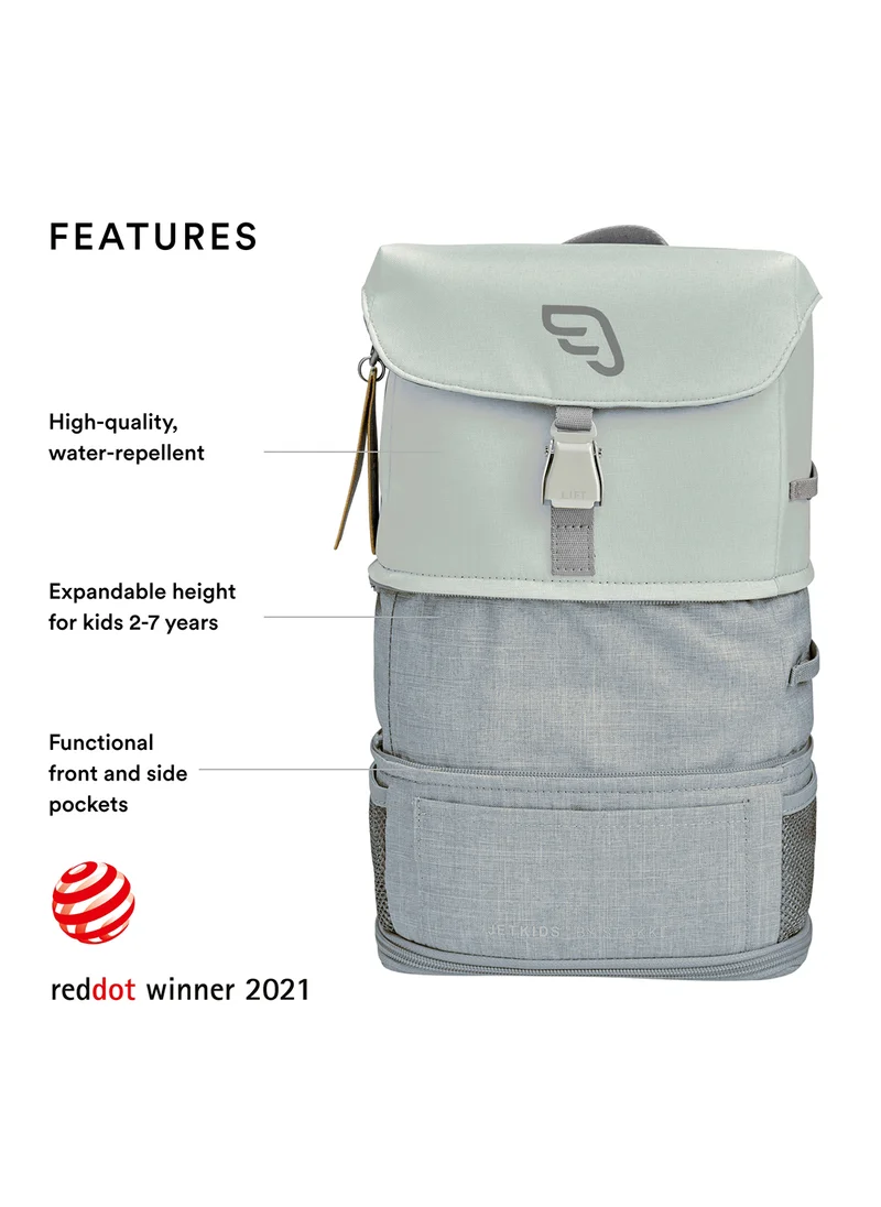 STOKKE Jetkids Crew Backpack - Grey Aurora