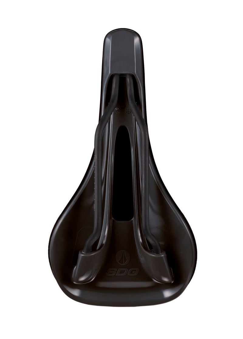 SDG Components, Bel-Air V3 Lux-Alloy, Saddle, 260 x 140mm, Unisex, 236g, Black/Black - Image 2
