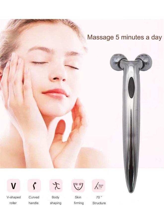 كرة تدليك دوارة للوجه ثلاثية الأبعاد لتعزيز شد الجلد وتشكيل الجسم - Image 4