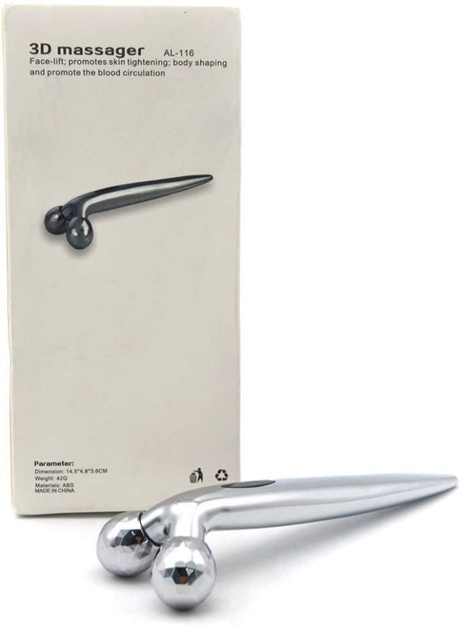 كرة تدليك دوارة للوجه ثلاثية الأبعاد لتعزيز شد الجلد وتشكيل الجسم - Image 1
