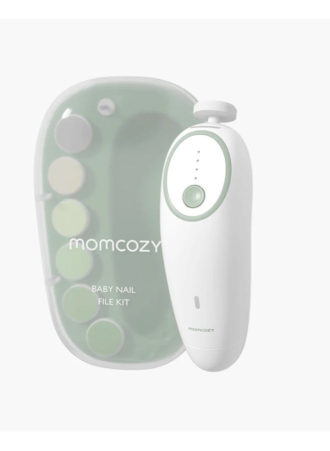 Momcozy Electric Baby Nail File Ultra Quiet Gentle & Safe Nail Care - Image 4
