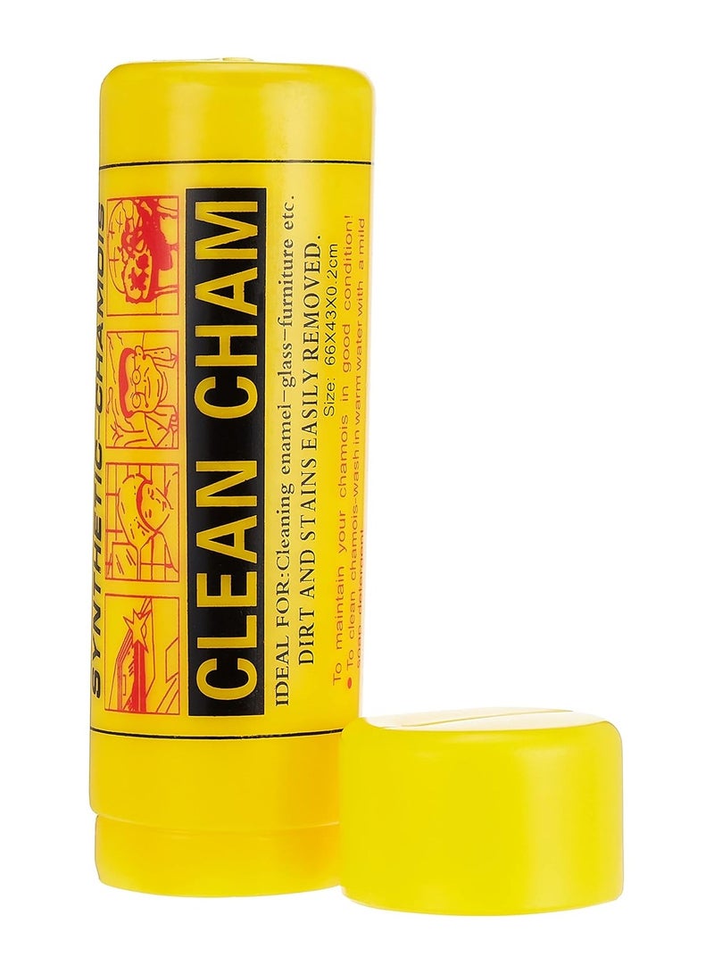 Clean Chamois Suede Towel for Cleaning Cars and All People and Polishing Synthetic Chamois Cloth size:Large - Image 1