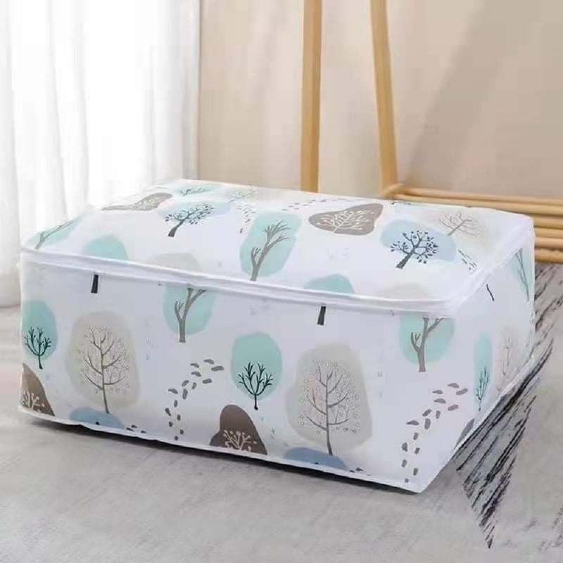 COFIEX COFIEX MoistureProof Quilt Storage Bags Keep Quilts Coats Jackets Pillows and Blankets Organized DustFree and MildewFree Perfect for Underbed Storage Pack of 3 - Image 2
