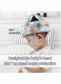 Generic Child Safety Helmet Baby Helmet Adjustable Baby Head Protector Safety Protective Hat For Head Protection and Crawling Walking  - Image 4
