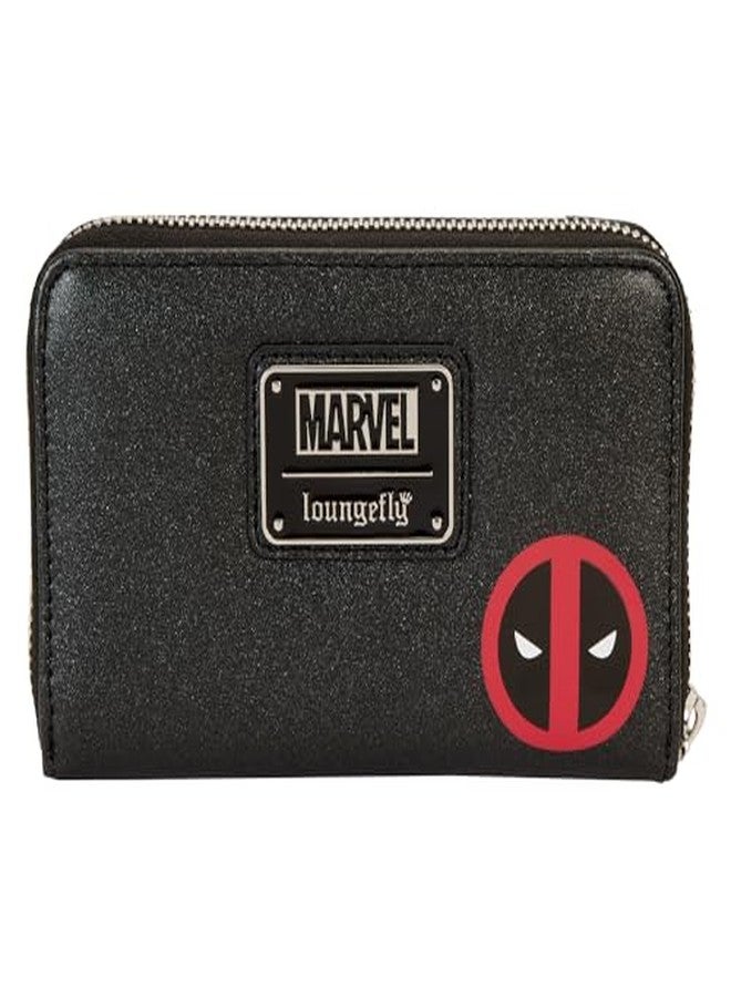 Loungefly LF Marvel Deadpool Metallic Collection Cosplay Zip - Image 4