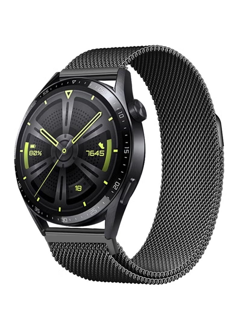 Milanese Bands Compatible with Huawei Watch GT6/GT5/UItimate2/UItimate 46MM,Business Style Strap for GT4/GT4Pro/GT3/GT3Pro/GT2Pro/GT2 46mm Magnetic Metal Strap 22MM - Image 1