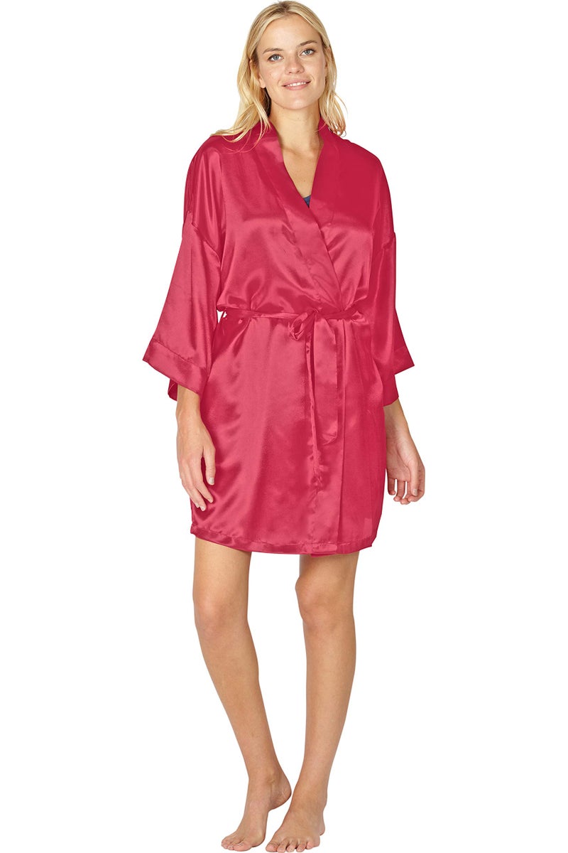 INTIMO روب نسائي من بولي شارموز، روزبيري، كبير - Image 5