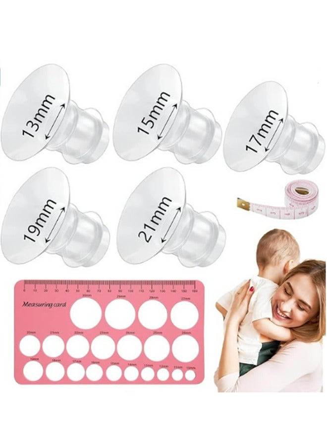 يالونج حشية حافة من السيليكون الصالحة للطعام مقاس 13/15/17/19/21 مم، مناسبة لحافة/درع 24 مم لمعظم مضخات الثدي، خالية من مادة BPA - Image 1