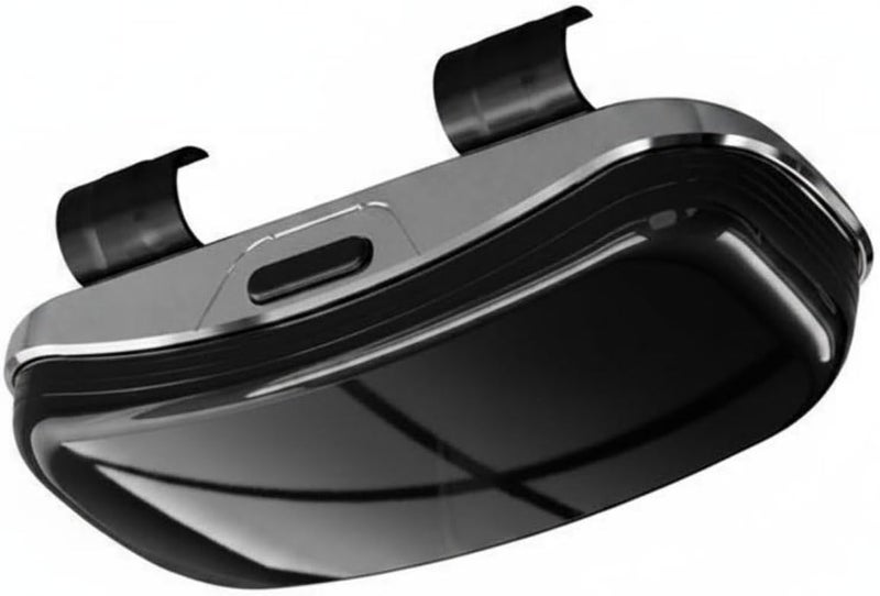 Car Visor Sunglass Holder -Compatible Visor Glasses Storage Box Easy Access Car Sunglasses Box for Drivers, Road Trips, Array, Black - Image 1