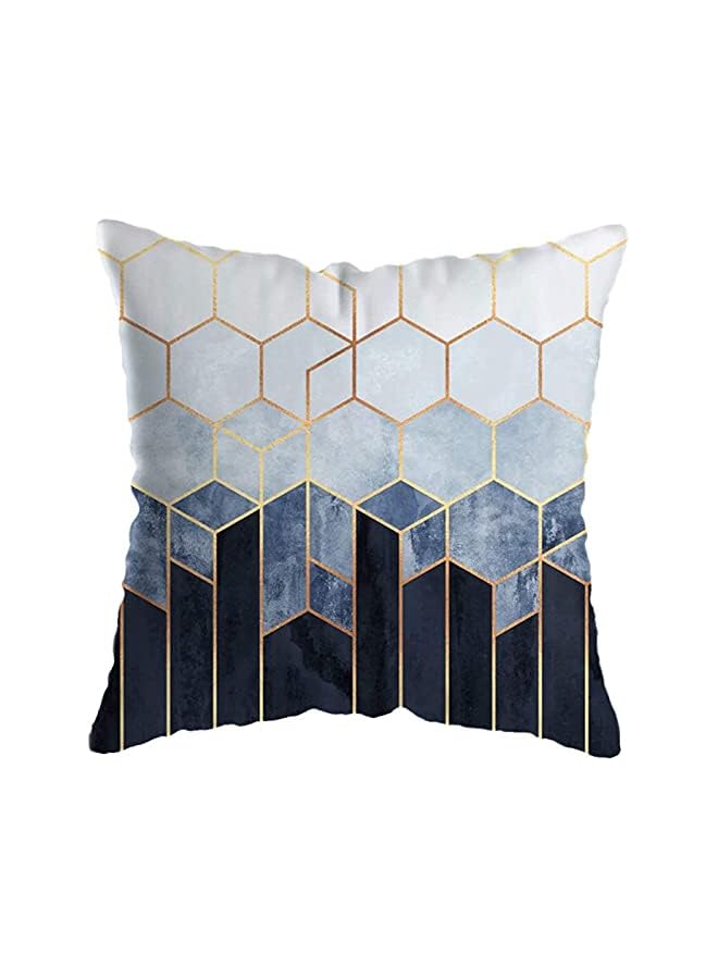 The Bros Marble Geometric Pillow Covers, Colorful Gradient Throw Pillow Covers Square Cushion Case Soft Pillowcases, 18x18 inch for Home Decor Set of 4 for Sofa Couch Car Bedroom Indoor Decor - Image 3