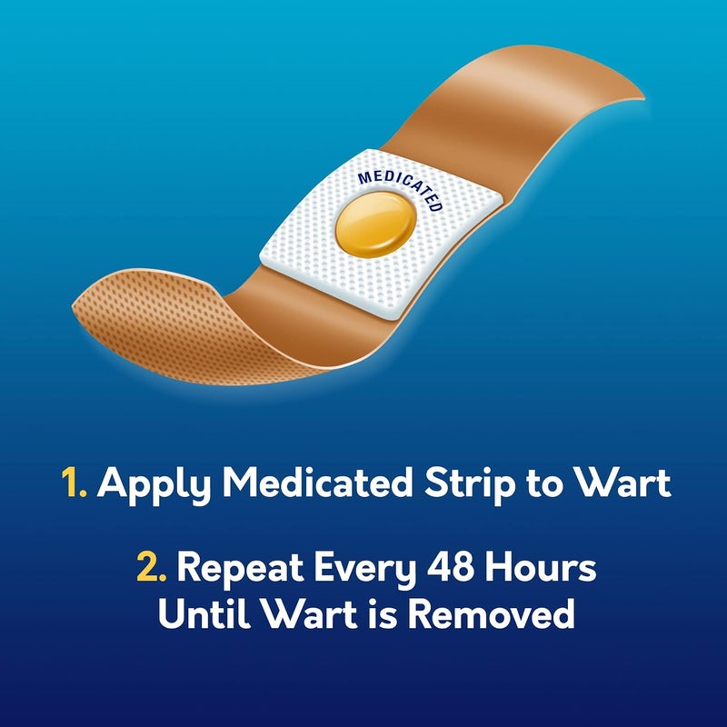 Compound W One Step Pads | Salicylic Acid Wart Remover | 14 Count (Pack of 1) Pads, White - Image 5