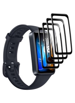 SNW Screen Protector compatible with Huawei Band 8, No Bubbles, Anti-Scratch, 3D Curved, HD Screen Protector for Huawei Band 8  - Image 1