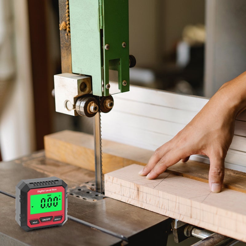Digital Electronic Level and Angle Gauge, Angle Finder with Magnetic Base, Digital Inclinometer Angle Measuring Tool for Woodworking, Construction and Machinery - Image 2