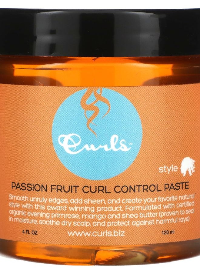 Curls Passion Fruit Curl Control Paste 4 fl oz (120 ml) 